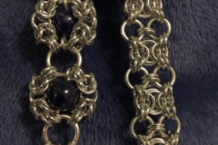 Spike & Lapis Belt Closeup